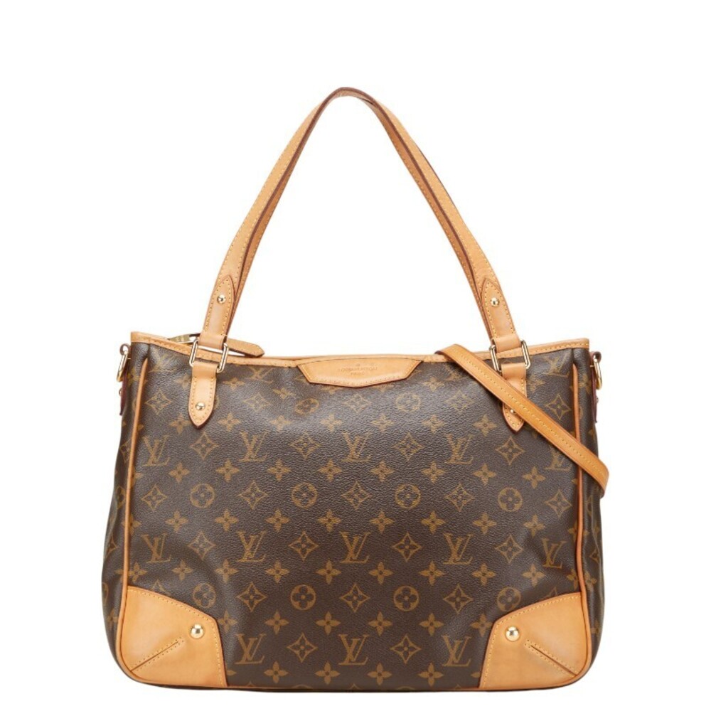 Louis Vuitton Monogram Estrella Tote Shoulder Bag Brown Leather